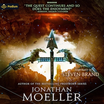Sevenfold Sword: Part III – omslag til lydbogen af Jonathan Moeller