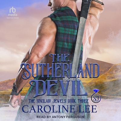 The Sutherland Devil – omslag til lydbogen af Caroline Lee