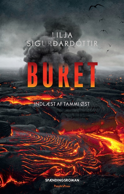 Buret – omslag til lydbogen af Lilja Sigurdardóttir