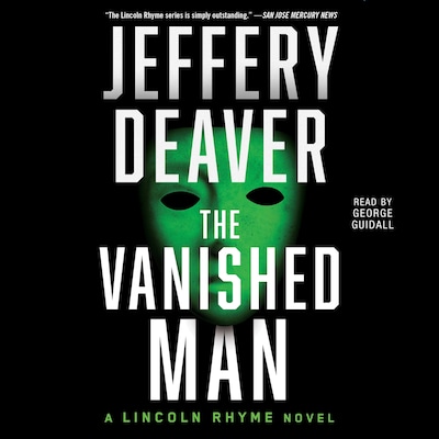 The Vanished Man – omslag til lydbogen af Jeffery Deaver