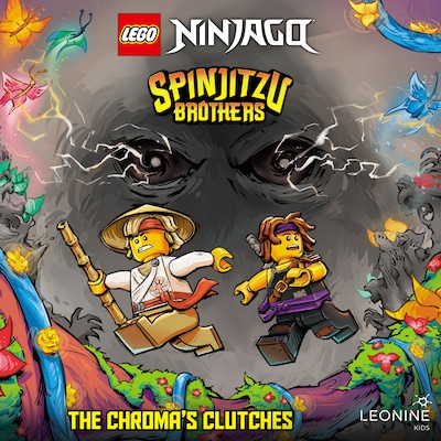 Spinjitzu Brothers - The Chroma's Clutches (Book 08) – omslag til lydbogen af Tracey West