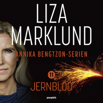 Jernblod – omslag til lydbogen af Liza Marklund