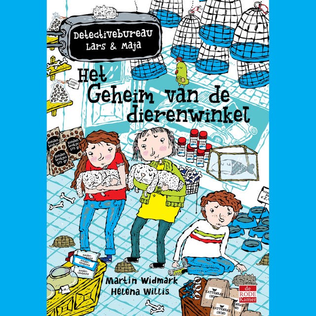 Het Geheim van de dierenwinkel – omslag van het luisterboek van Martin Widmark