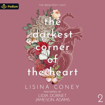The Darkest Corner of the Heart – omslag til lydbogen af Lisina Coney