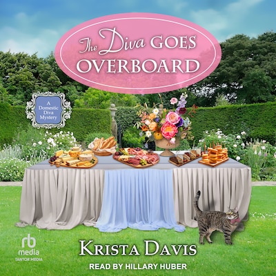 The Diva Goes Overboard – omslag til lydbogen af Krista Davis