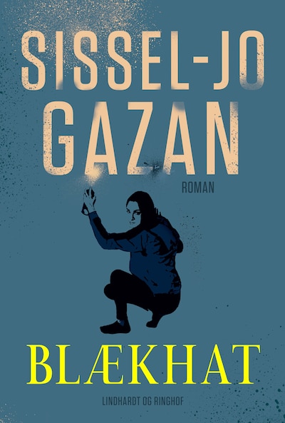Blækhat – omslag til lydbogen af Sissel-Jo Gazan