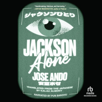 Jackson Alone – omslag til lydbogen af Jose Ando