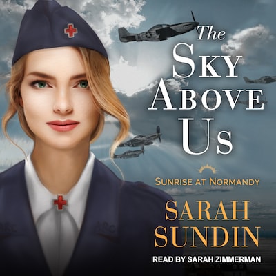 The Sky Above Us – omslag til lydbogen af Sarah Sundin