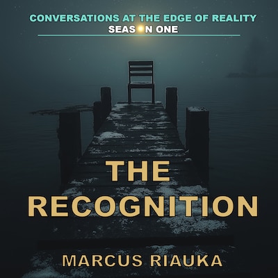 Conversations at the Edge of Reality – omslag til lydbogen af Marcus Riauka