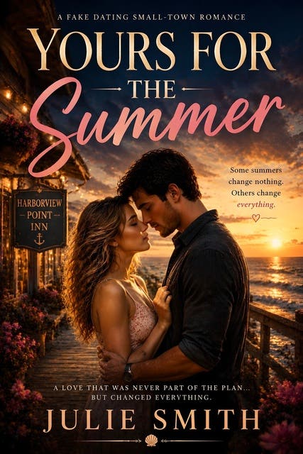 YOURS FOR THE SUMMER: A Fake Dating Small-Town Romance About Secrets, Second Chances, and the Summer That Turned Pretend Love Into the Truth – omslag til lydbogen af Julie Smith