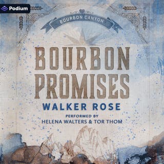 Bourbon Promises: A Bourbon Canyon Standalone – omslag till ljudboken av Walker Rose