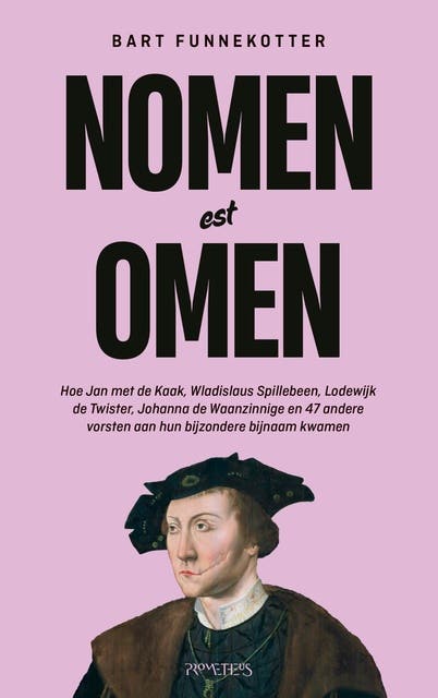 Nomen est omen – omslag van het luisterboek van Bart Funnekotter