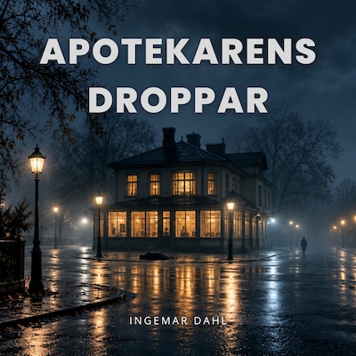 Apotekarens droppar – omslag till ljudboken av Ingemar Dahl