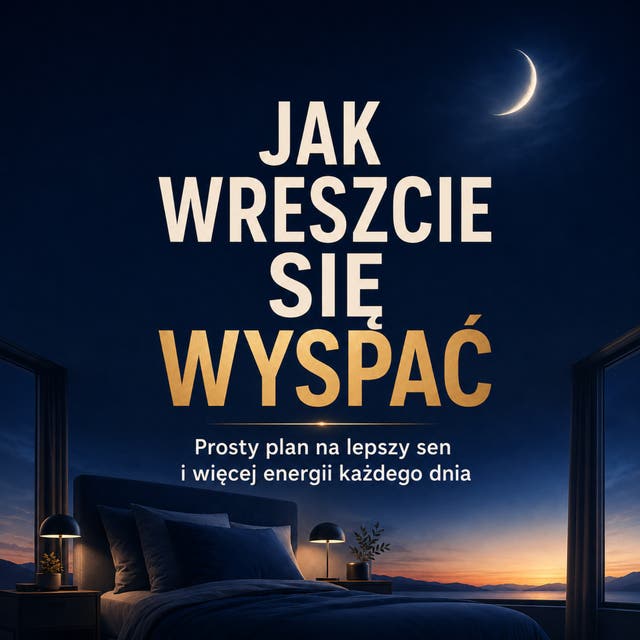 Jak wreszcie się wyspać – okładka audiobooka, autor Łukasz Nester