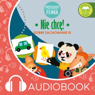 Nie chcę! – okładka audiobooka, autor Dominika Gałka