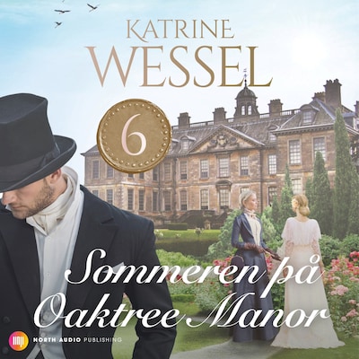 Sommeren på Oaktree Manor – omslag til lydbogen af Katrine Wessel