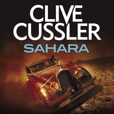 Sahara – omslag til lydbogen af Clive Cussler