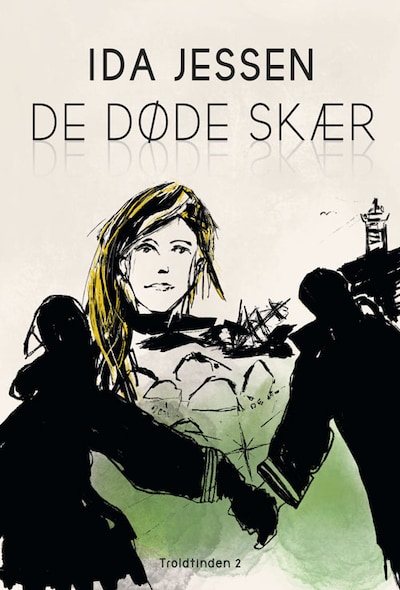De døde skær – omslag til lydbogen af Ida Jessen