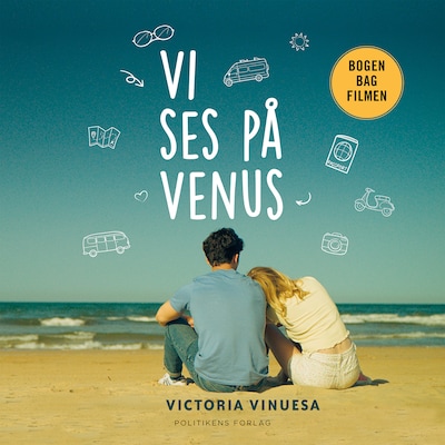 Vi ses på Venus – omslag til lydbogen af Victoria Vinuesa