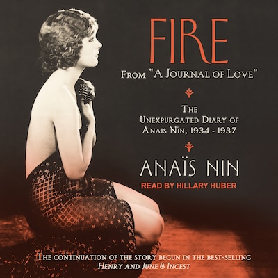 Fire – omslag til lydbogen af Anais Nin