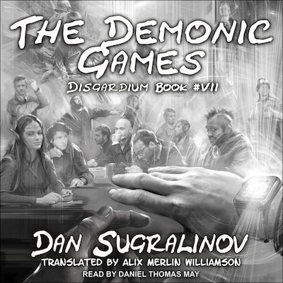 The Demonic Games – omslag til lydbogen af Dan Sugralinov