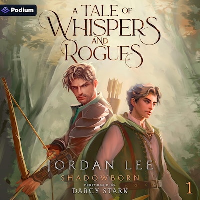 A Tale of Whispers and Rogues – omslag til lydbogen af Jordan Lee