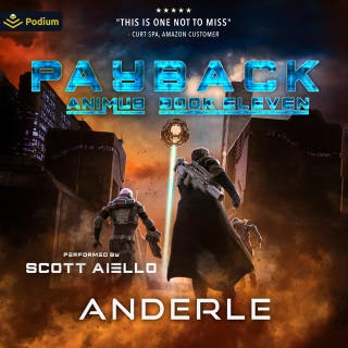 Payback: Animus, Book 11 – omslag till ljudboken av Joshua Anderle, Michael T Anderle