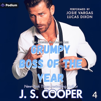 Grumpy Boss of the Year – omslag til lydbogen af J.S. Cooper