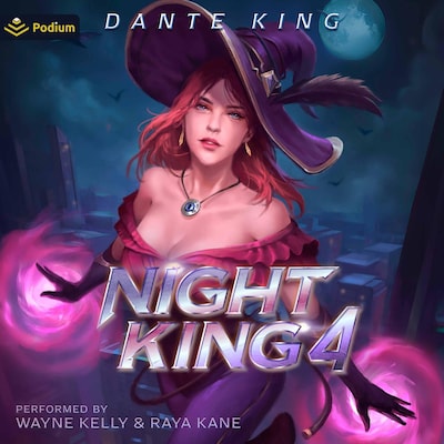 Night King 4 – omslag til lydbogen af Dante King