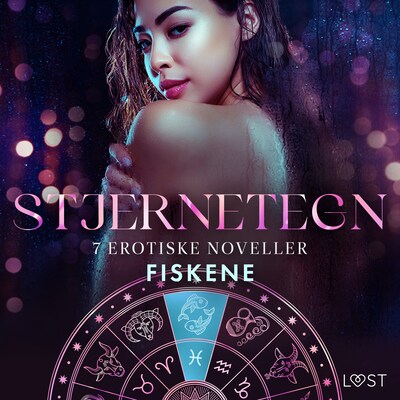 Stjernetegn – 7 erotiske noveller til Fiskene – omslag til lydbogen af Nicole Löv, Marie Metso, Olrik