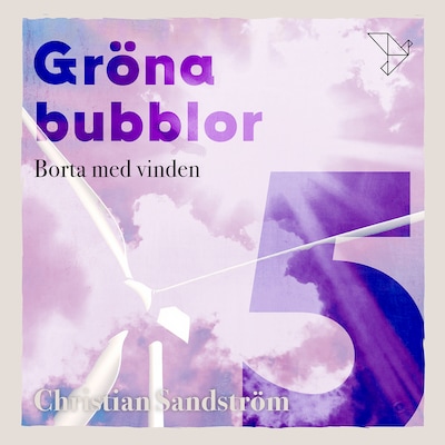 Gröna bubblor 5 – omslag till ljudboken av Christian Sandström