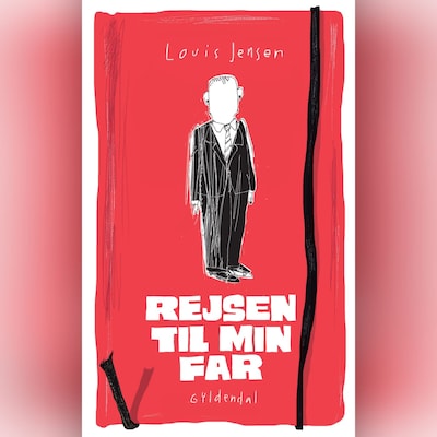 Rejsen til min far – omslag til lydbogen af Louis Jensen