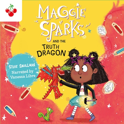 Maggie Sparks and the Truth Dragon - Maggie Sparks, Book 3 (Unabridged) – omslag til lydbogen af Steve Smallman