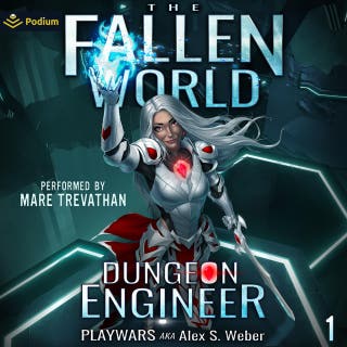 Dungeon Engineer: The Fallen World, Book 1 – omslag till ljudboken av Playwars aka Alex S. Weber