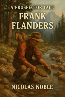 Frank Flanders: A Classic Western – omslag till ljudboken av Wyatt Slade