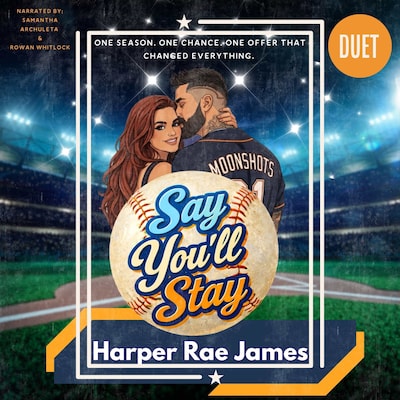 Say You'll Stay – omslag til lydbogen af Harper Rae James