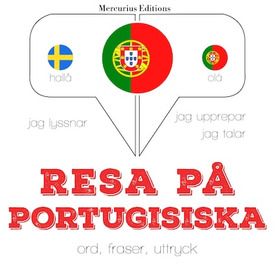 Resa på portugisiska – omslag till ljudboken av JM Gardner