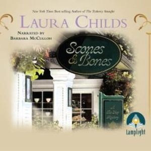 Scones and Bones – okładka audiobooka, autor Laura Childs