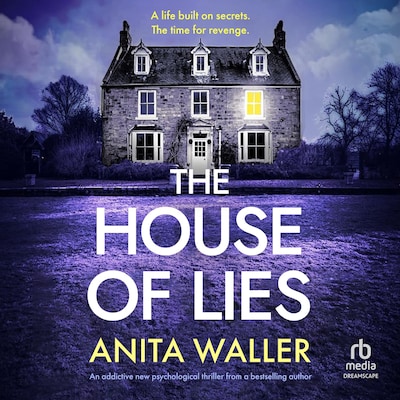 The House of Lies – omslag til lydbogen af Anita Waller
