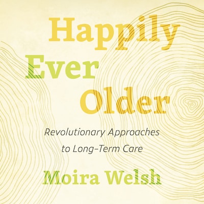 Happily Ever Older – omslag til lydbogen af Moira Welsh