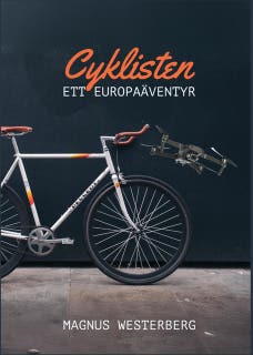 Cyklisten – omslag till ljudboken av Magnus Westerberg