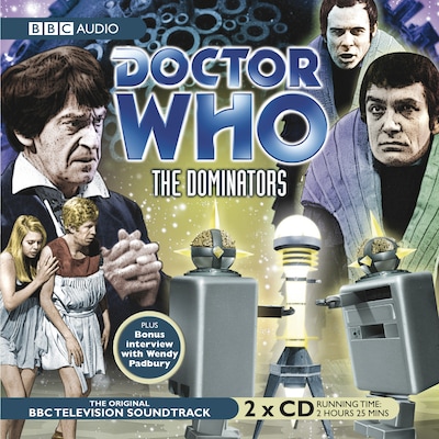 Doctor Who: The Dominators (TV Soundtrack) – omslag til lydbogen af Ian Marter