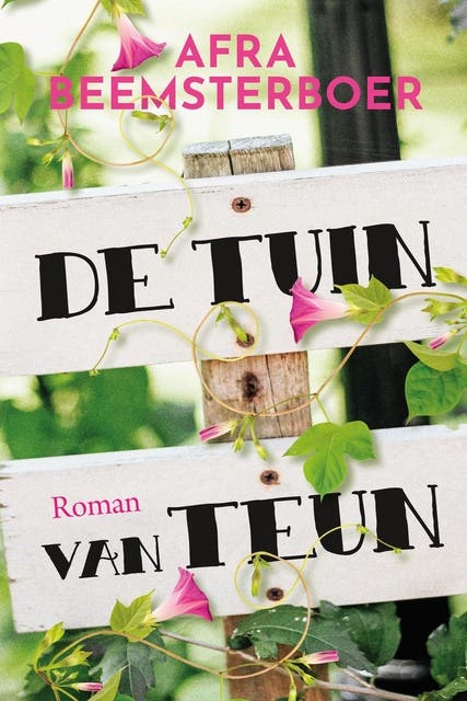 De tuin van Teun – omslag van het luisterboek van Afra Beemsterboer