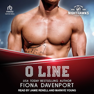 O Line – omslag til lydbogen af Fiona Davenport