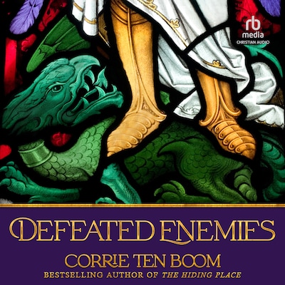 Defeated Enemies – omslag til lydbogen af Corrie ten Boom