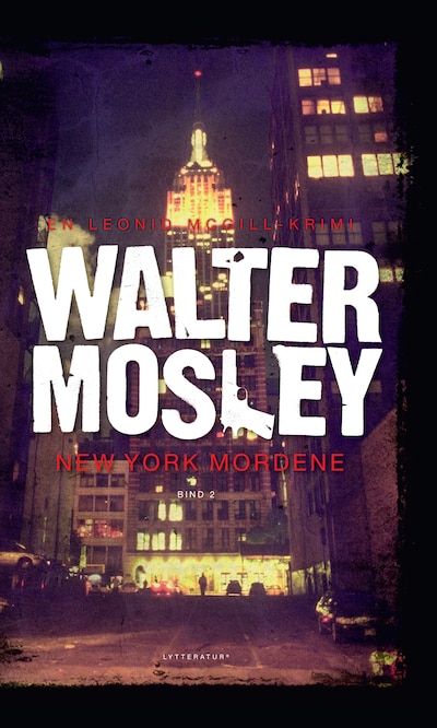 New York mordene – omslag til lydbogen af Walther Mosley