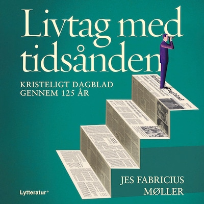 Livtag med tidsånden – omslag til lydbogen af Jes Fabricius Møller