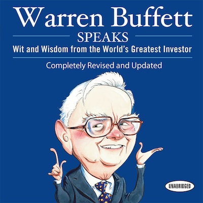 Warren Buffett Speaks – omslag til lydbogen af Janet Lowe