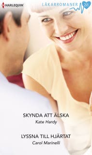 Skynda att älska / Lyssna till hjärtat – omslag till ljudboken av Carol Marinelli,Kate Hardy