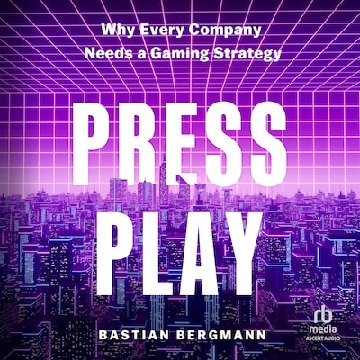 Press Play – omslag til lydbogen af Bastian Bergmann